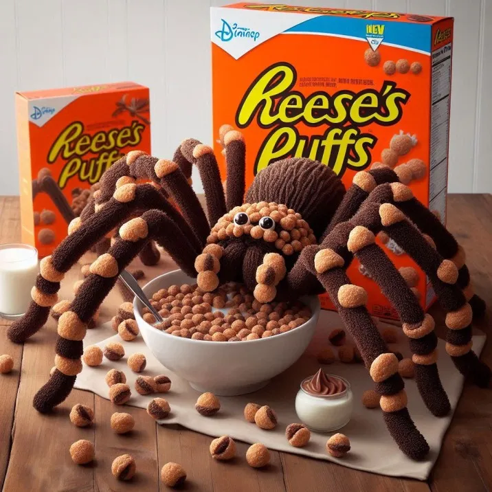 17667 tarantula and reeses puffs 3