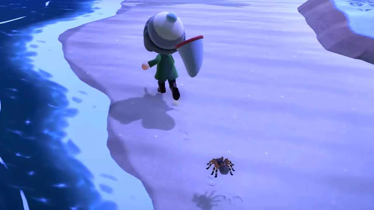 17751 animal crossing tarantula island walk and stop